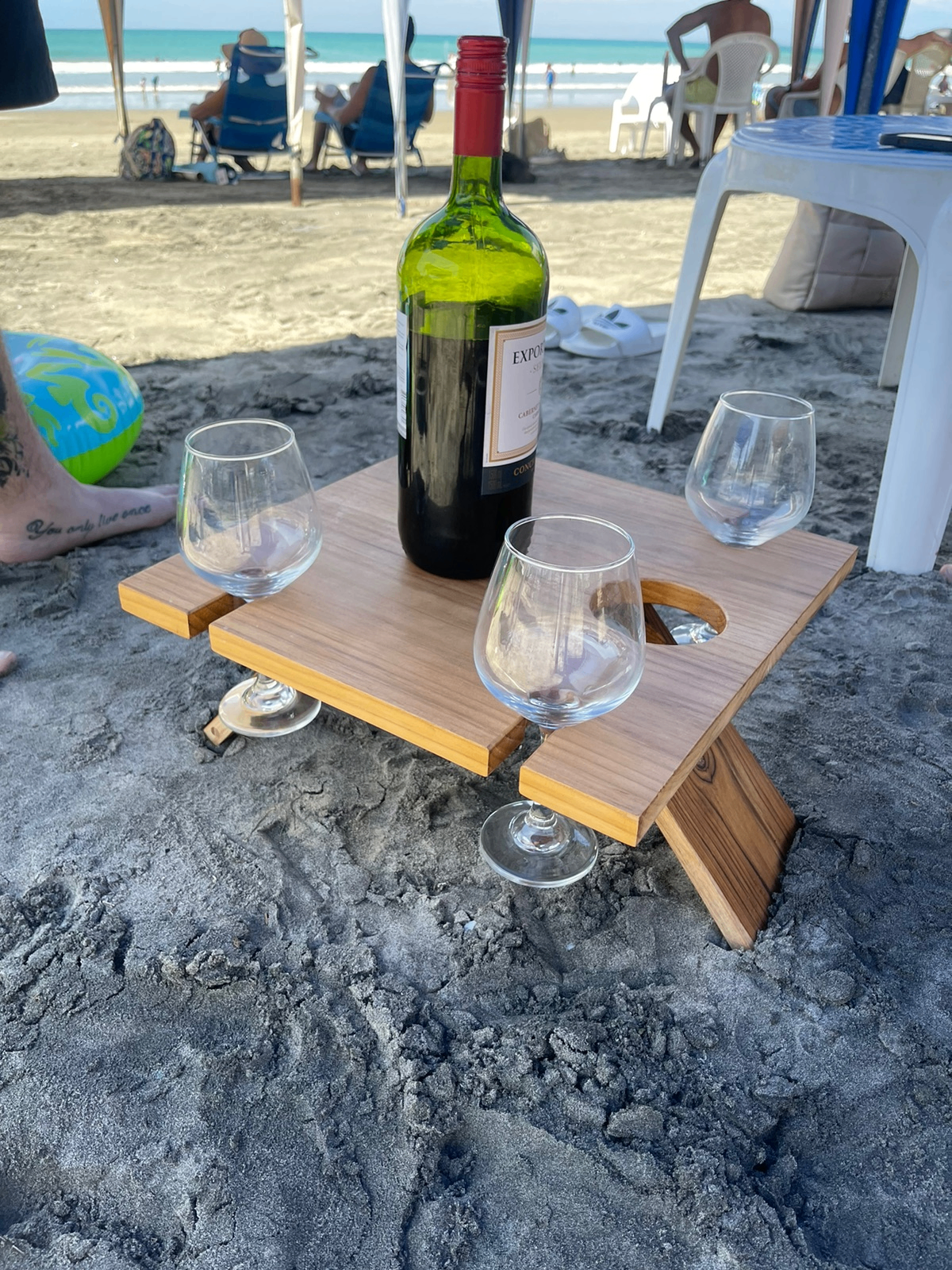 Mesita playera para picnic
